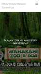 Mobile Screenshot of maharanizoo.com